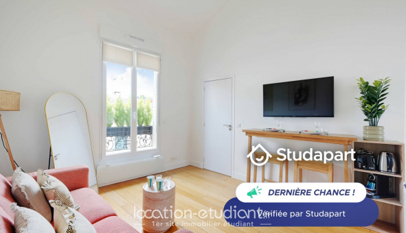 Logement �tudiant Studio &agrave; Suresnes (92150)
