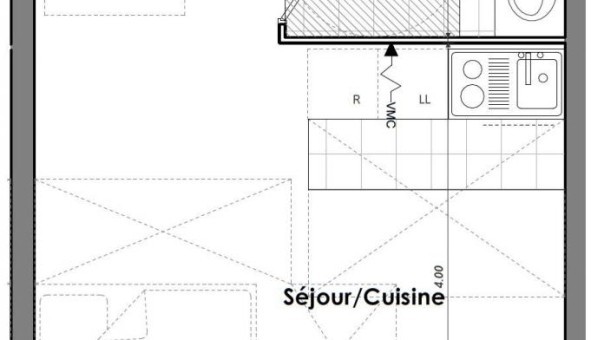 Logement tudiant Location Studio Vide Thiais (94320)