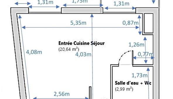 Logement �tudiant Studio &agrave; Toulon (83200)