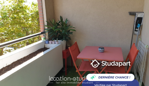 Logement tudiant Studio à Toulouse (31500)