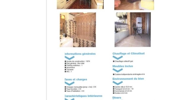 Logement tudiant Studio à Toulouse (31500)