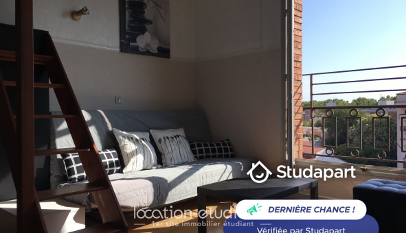 Logement �tudiant Location Studio Meubl&eacute; Toulouse (31500)