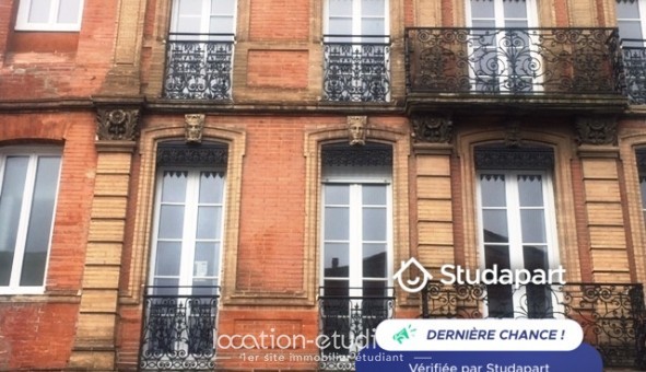 Logement �tudiant Studio &agrave; Toulouse (31500)
