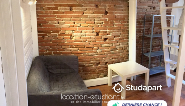 Logement �tudiant Location Studio Meubl&eacute; Toulouse (31500)