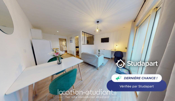 Logement �tudiant Location Studio Meubl&eacute; Toulouse (31500)