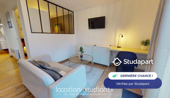 Logement �tudiant Studio &agrave; Toulouse (31500)