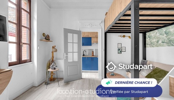 Logement �tudiant Studio &agrave; Toulouse (31500)