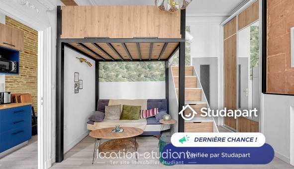 Logement �tudiant Studio &agrave; Toulouse (31500)