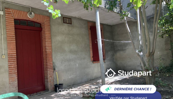 Logement �tudiant Studio &agrave; Toulouse (31500)