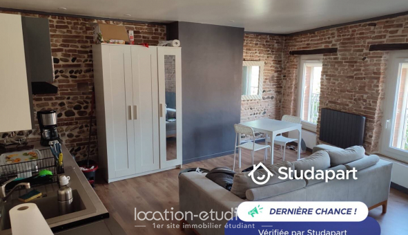 Logement �tudiant Location Studio Meubl&eacute; Toulouse (31500)