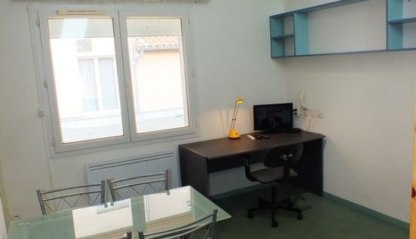 Logement �tudiant Studio &agrave; Toulouse (31500)