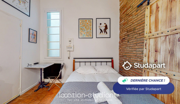Logement �tudiant Studio &agrave; Toulouse (31500)