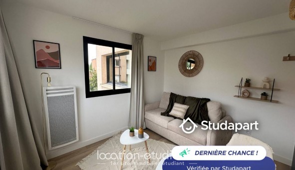 Logement �tudiant Location Studio Meubl&eacute; Toulouse (31500)