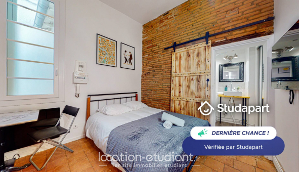 Logement �tudiant Location Studio Meubl&eacute; Toulouse (31500)