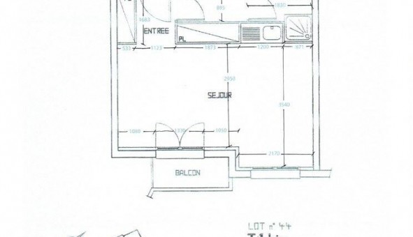 Logement tudiant Studio à Tournefeuille (31170)