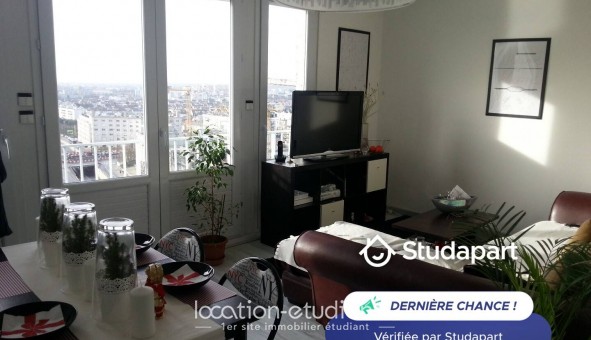 Logement étudiant Location Studio Meublé Tours (37000)