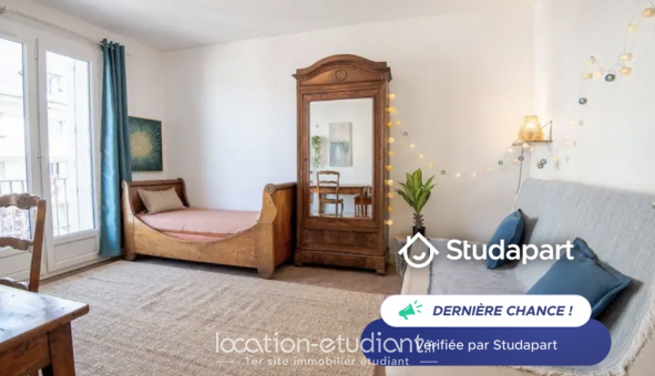 Logement étudiant Location Studio Meublé Tours (37000)