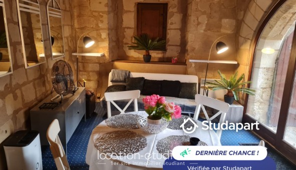Logement tudiant Studio à Tours (37000)
