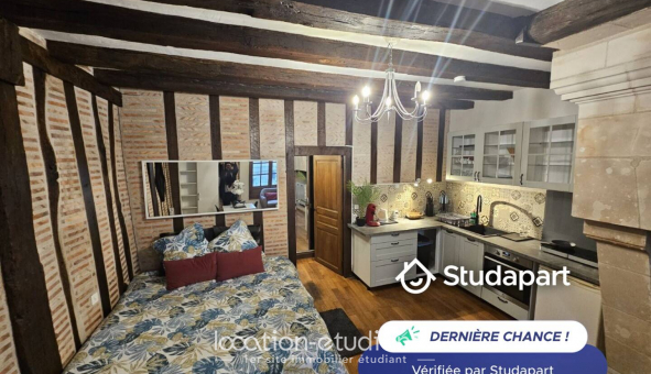 Logement tudiant Location Studio Meublé Tours (37000)