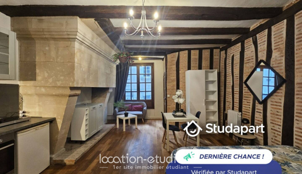 Logement tudiant Studio à Tours (37000)