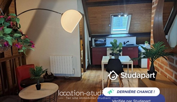Logement tudiant Studio à Tours (37000)