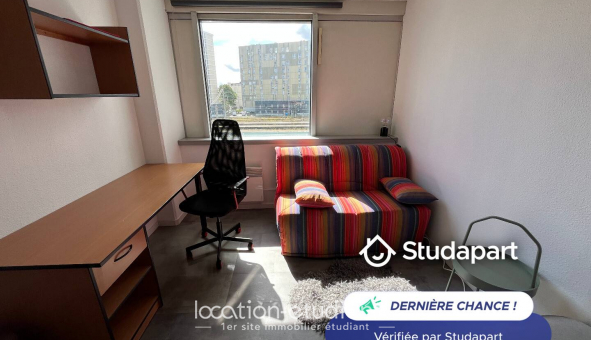 Logement tudiant Studio à Tours (37000)