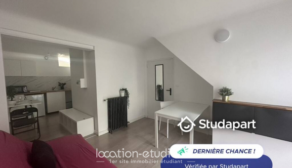 Logement étudiant Location Studio Meublé Tours (37000)