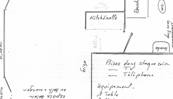 Logement �tudiant Studio &agrave; Tours (37000)