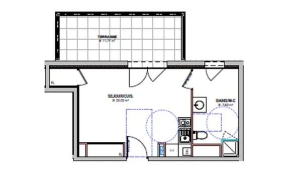 Logement �tudiant Location Studio Vide Tours (37000)