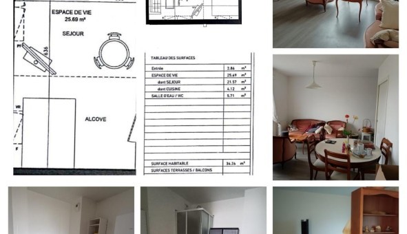 Logement tudiant Studio à Trappes (78190)