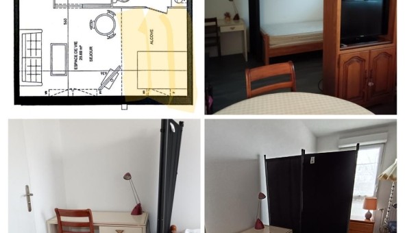 Logement tudiant Studio à Trappes (78190)