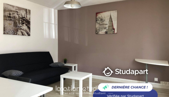 Logement tudiant Location Studio Meublé Troyes (10000)