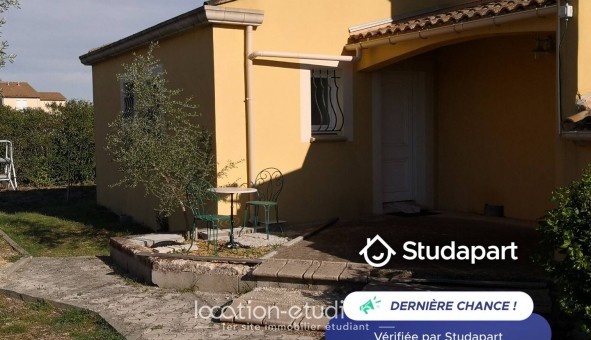 Logement �tudiant Studio &agrave; Uchaud (30620)