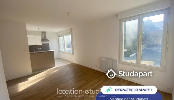 Logement étudiant Location Studio Vide Valenciennes (59300)