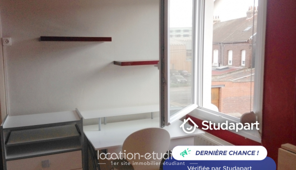 Logement tudiant Location Studio Meublé Valenciennes (59300)