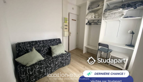 Logement tudiant Location Studio Meublé Valenciennes (59300)