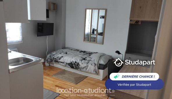 Logement tudiant Location Studio Meublé Valenciennes (59300)