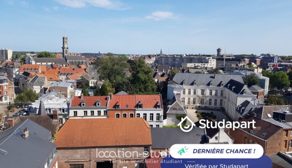 Logement tudiant Studio à Valenciennes (59300)