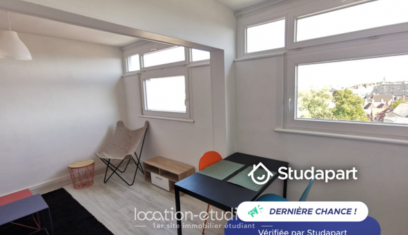 Logement tudiant Location Studio Meublé Valenciennes (59300)