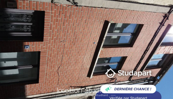 Logement �tudiant Studio &agrave; Valenciennes (59300)