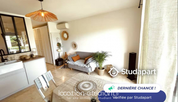 Logement tudiant Studio à Vallauris (06220)