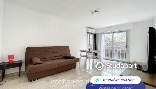 Logement tudiant Location Studio Meublé Vallauris (06220)