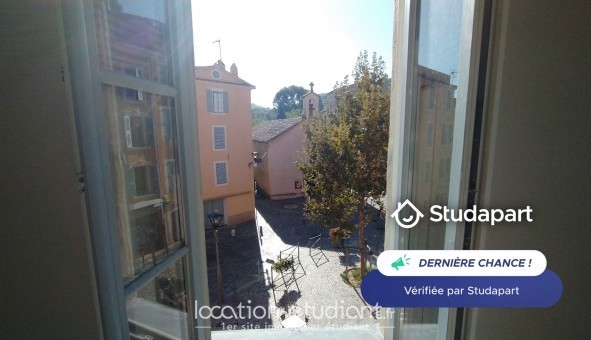 Logement tudiant Studio à Vallauris (06220)