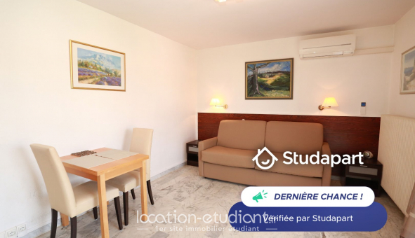 Logement étudiant Location Studio Meublé Vallauris (06220)