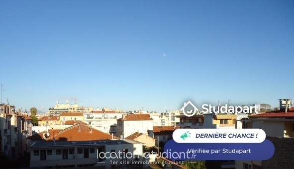 Logement �tudiant Studio &agrave; Vallauris (06220)
