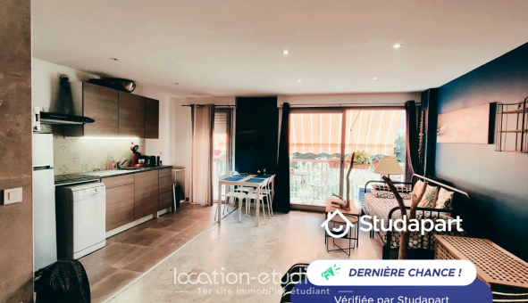 Logement �tudiant Studio &agrave; Vallauris (06220)