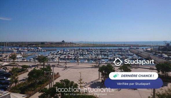 Logement tudiant Studio à Valras Plage (34350)