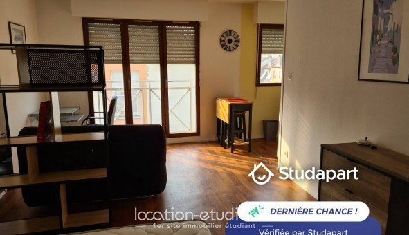 Logement tudiant Studio à Vandoeuvre ls Nancy (54500)