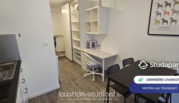 Logement étudiant Location Studio Meublé Vandoeuvre lès Nancy (54500)