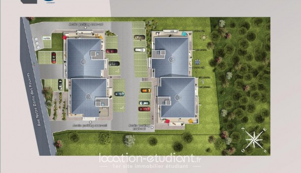 Logement tudiant Location Studio Vide Vandoeuvre ls Nancy (54500)